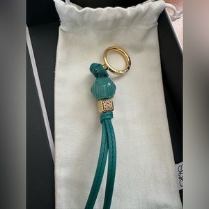 NWT Loewe Jade Collection Emerald Snail Dice Bag Charm [LIMITED EDITION]
